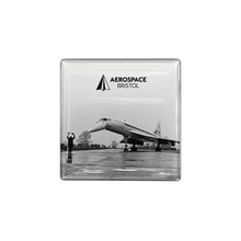 Load image into Gallery viewer, Concorde 002 at RAF Fairford fridge magnet