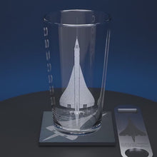 Load and play video in Gallery viewer, CONCORDE ENGRAVED PINT GLASS SET