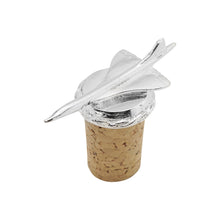 Load image into Gallery viewer, SILVER PLATED CONCORDE BOTTLE STOP