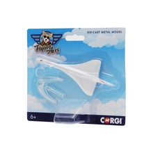 Load image into Gallery viewer, ide view of Corgi Flying Aces British Airways Concorde model