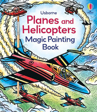 Load image into Gallery viewer, PLANES AND HELICOPTERS MAGIC PAINTING BOOK

