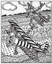 Load image into Gallery viewer, PLANES AND HELICOPTERS MAGIC PAINTING BOOK
