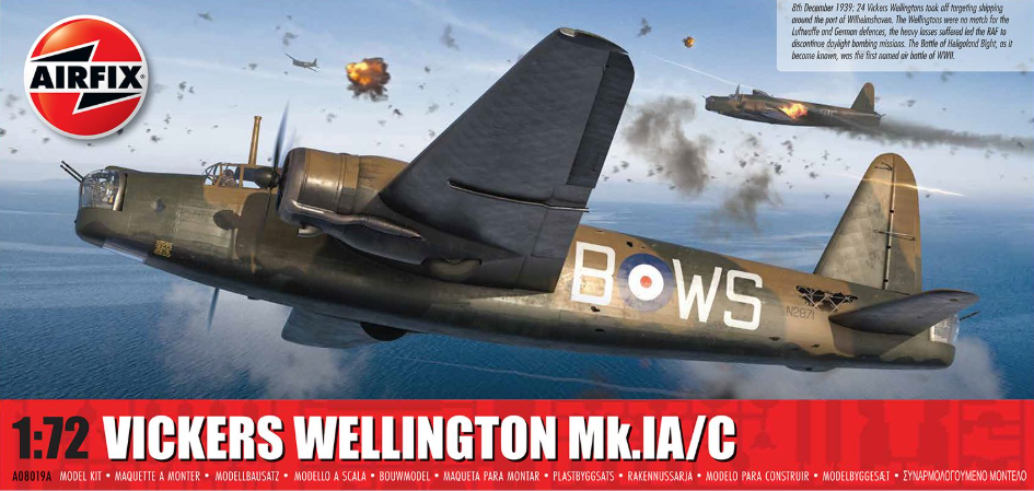 AIRFIX VICKERS WELLINGTON MK.IA C 1:72