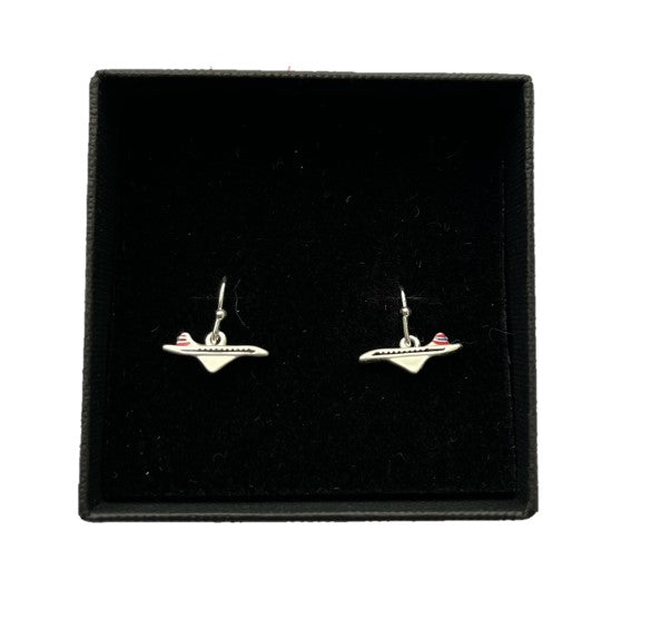 CONCORDE EARRINGS AND GIFT BOX