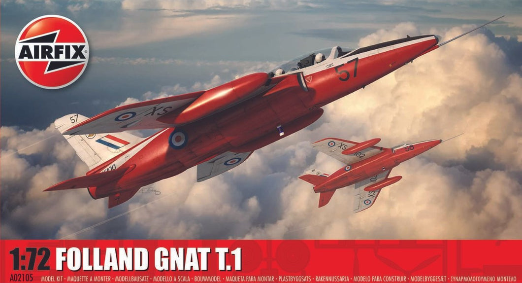 AIRFIX FOLLAND GNAT T.1 - 1:72