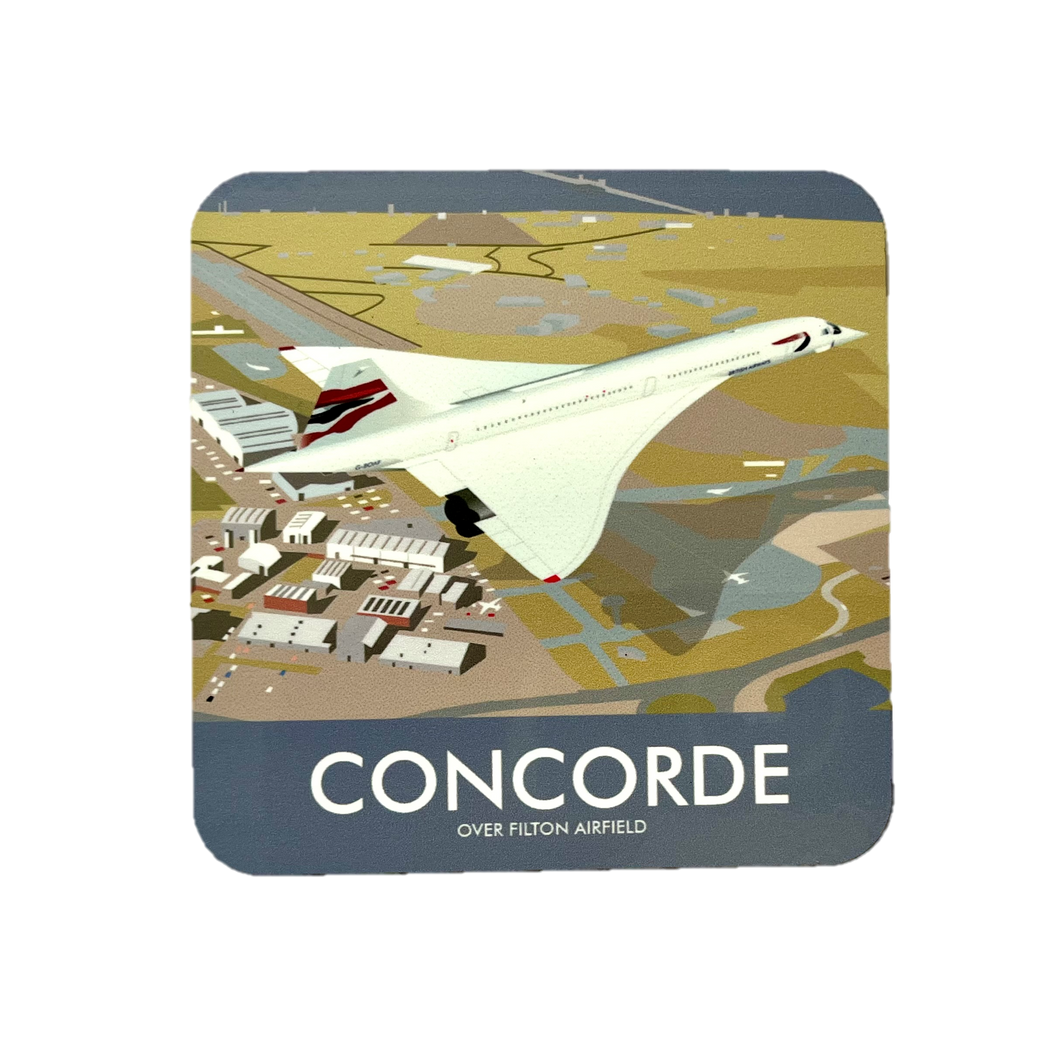 CONCORDE OVER FILTON COASTER