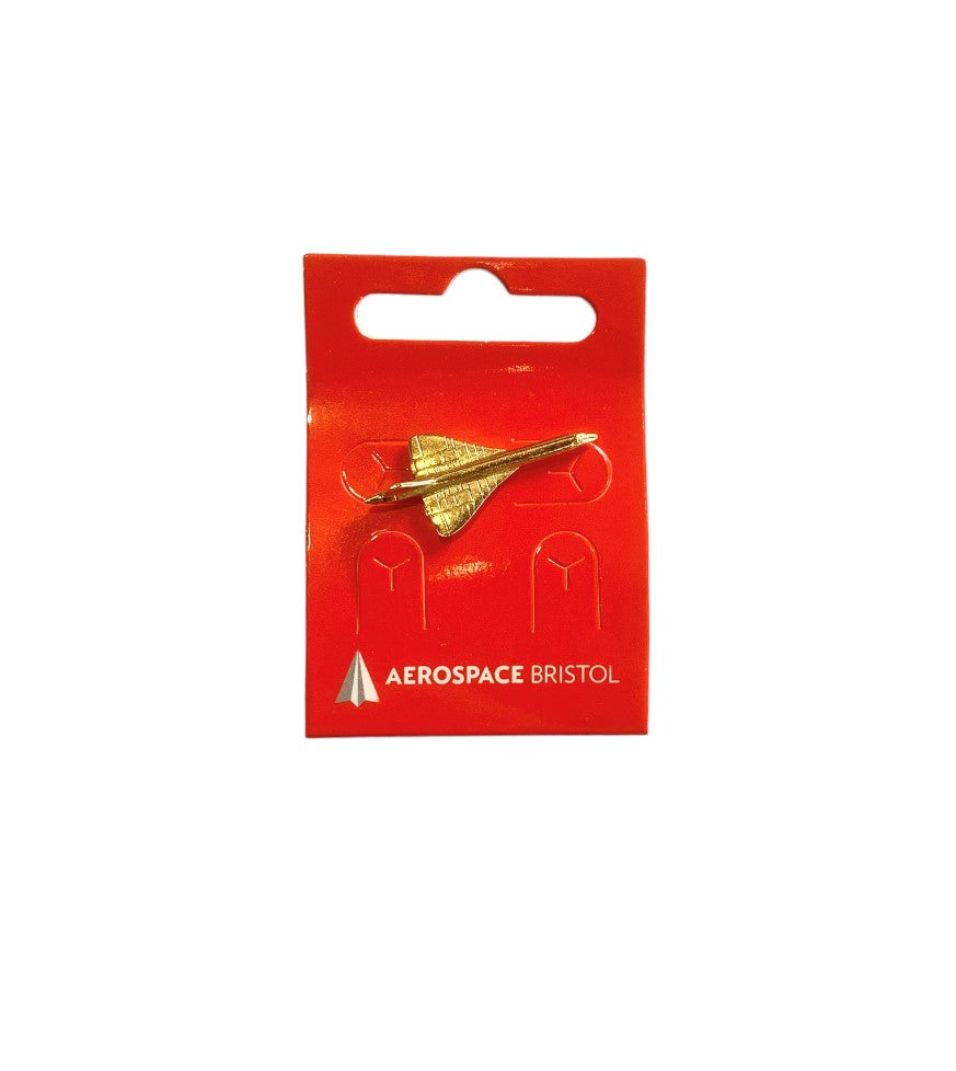 CONCORDE GOLD PIN BADGE