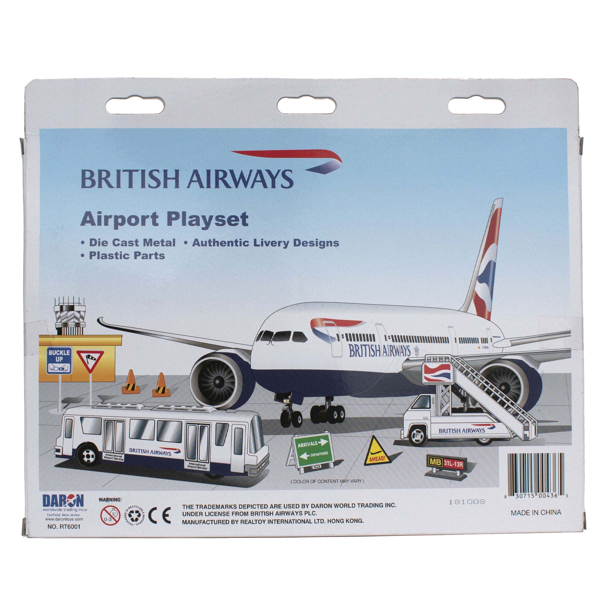 BRITISH AIRWAYS AIRPORT PLAYSET Aerospace Bristol