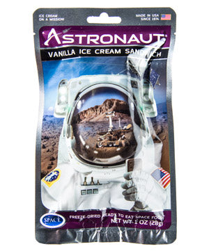 ASTRONAUT FOOD - ICE CREAM VANILLA ICE CREAM SANDWICH