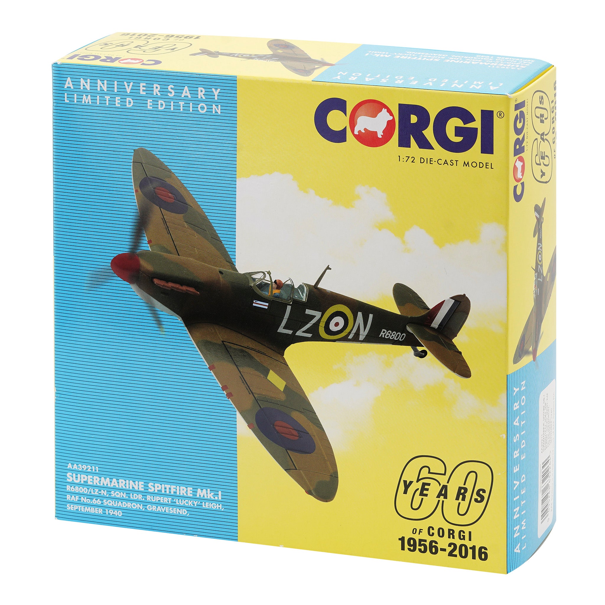 CORGI SUPERMARINE SPITFIRE MK.I R6800 1:72