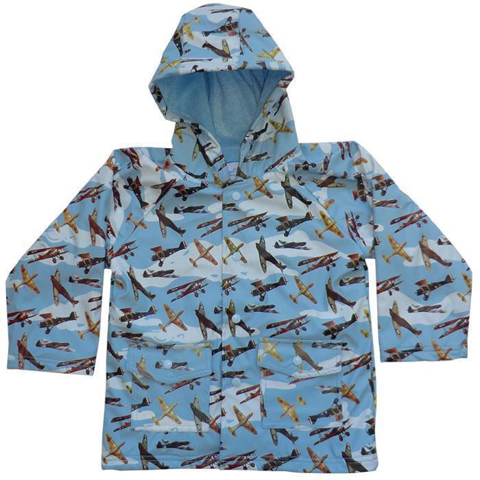 VINTAGE AEROPLANE CHILDRENS RAINCOAT