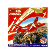 Load image into Gallery viewer, SIGNED BY MIKE BOWDEN EX RED ARROWS PILOT 1:72 (DAMAGED)
